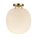 KUZCO LIGHTING INC, CHERISE SEMI-FLUSH MOUNTS, SEMI FLUSH MOUNT LIGHT