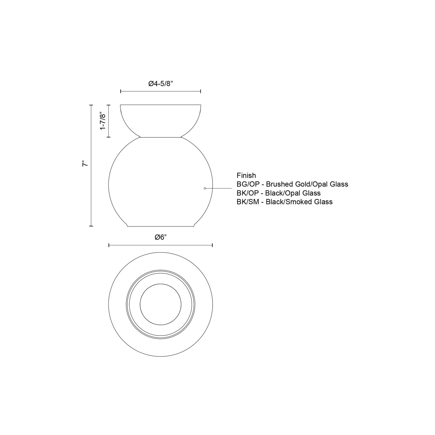 KUZCO LIGHTING INC, ARCADIA SEMI-FLUSH MOUNTS, SEMI FLUSH MOUNT LIGHT