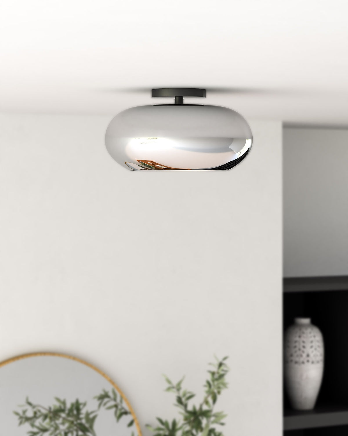 KUZCO LIGHTING INC, TRINITY SEMI-FLUSH MOUNTS, SEMI FLUSH MOUNT LIGHT