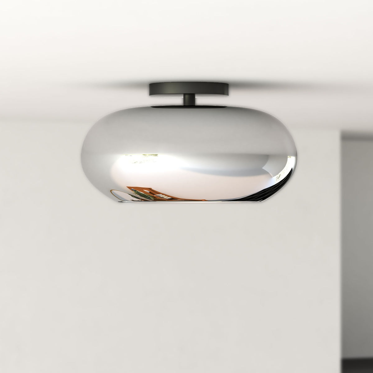 KUZCO LIGHTING INC, TRINITY SEMI-FLUSH MOUNTS, SEMI FLUSH MOUNT LIGHT