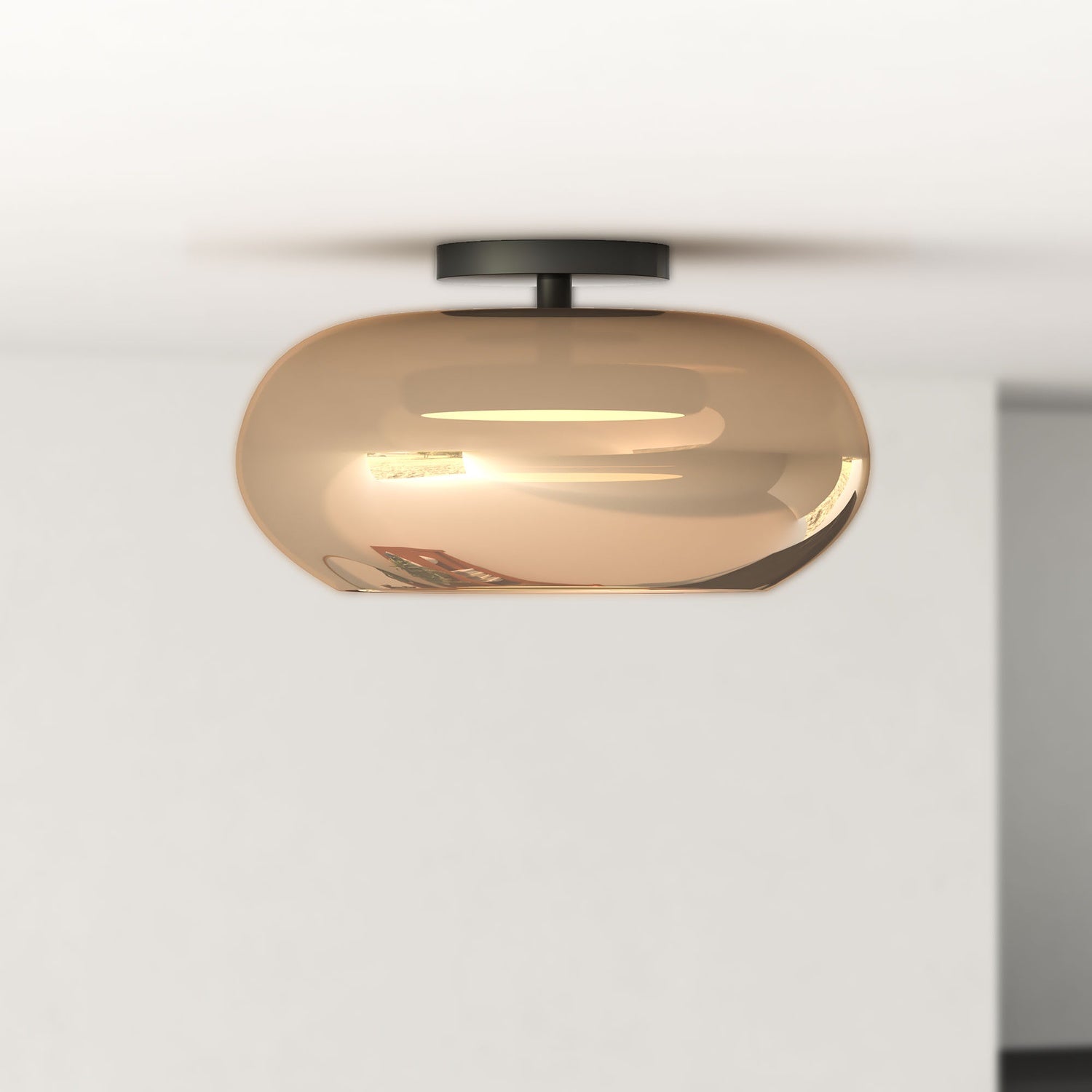 KUZCO LIGHTING INC, TRINITY SEMI-FLUSH MOUNTS, SEMI FLUSH MOUNT LIGHT