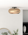KUZCO LIGHTING INC, TRINITY SEMI-FLUSH MOUNTS, SEMI FLUSH MOUNT LIGHT