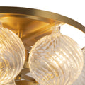 KUZCO LIGHTING INC, FAYE SEMI-FLUSH MOUNTS, SEMI FLUSH MOUNT LIGHT