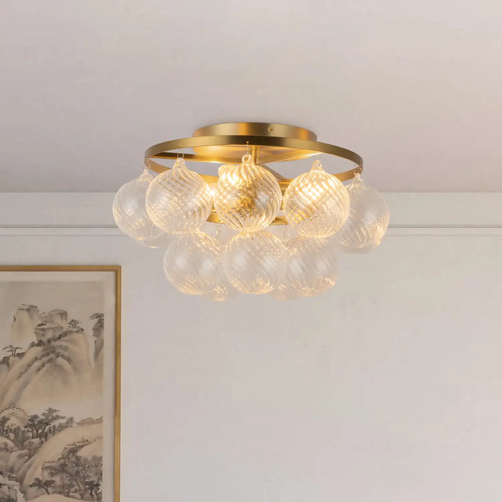 ALORA, FAYE SEMI-FLUSH MOUNTS, SEMI FLUSH MOUNT LIGHT