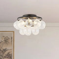 KUZCO LIGHTING INC, FAYE SEMI-FLUSH MOUNTS, SEMI FLUSH MOUNT LIGHT