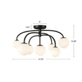 FIONA SEMI FLUSH MOUNTS
