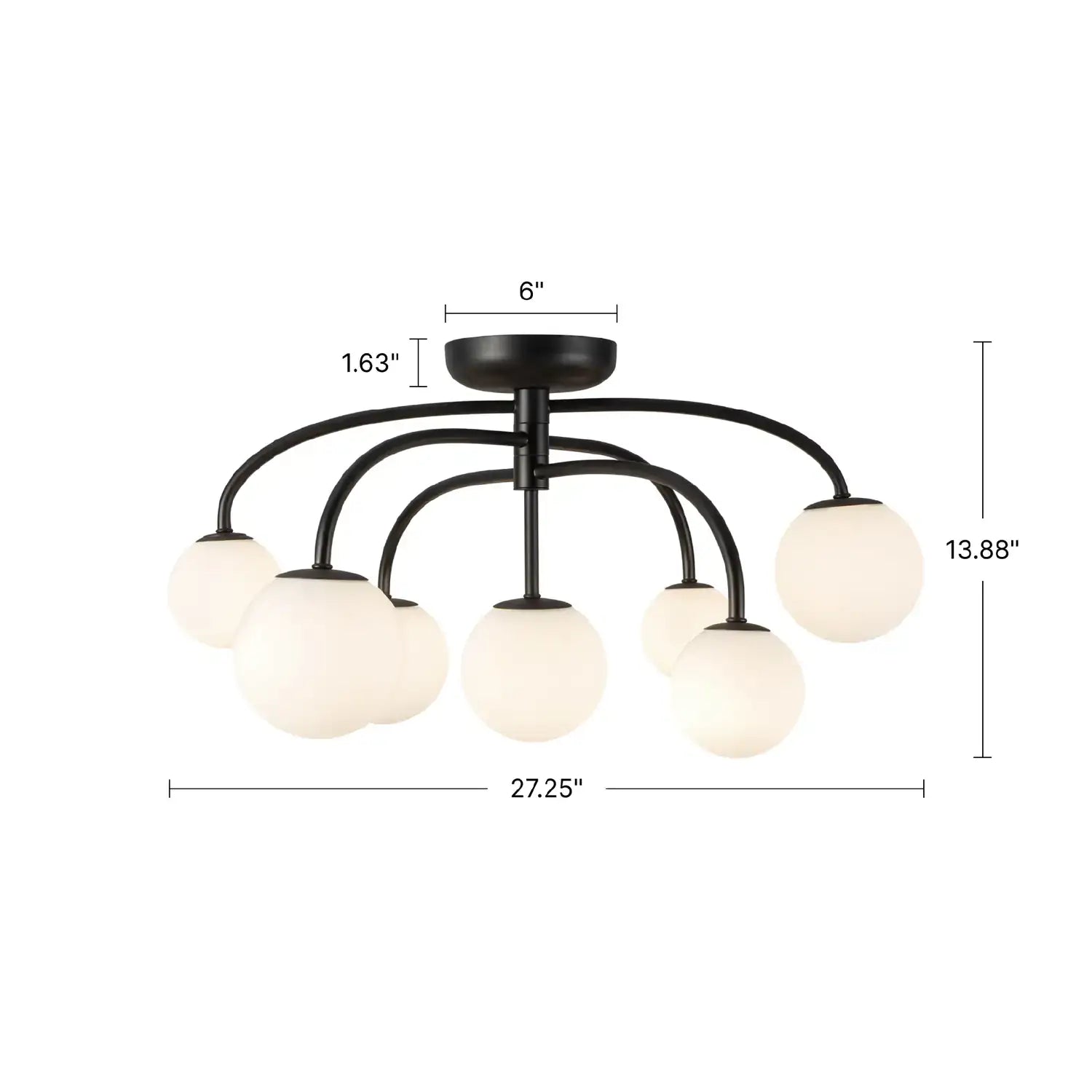 FIONA SEMI FLUSH MOUNTS