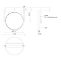 KUZCO LIGHTING INC, NOVEL SEMI-FLUSH MOUNTS, SEMI FLUSH MOUNT LIGHT