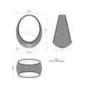 KUZCO LIGHTING INC, LANAI TABLE LAMPS, DESK LAMPS