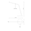 KUZCO LIGHTING INC, MITER TABLE LAMPS, TABLE LAMPS