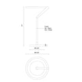KUZCO LIGHTING INC, RODA TABLE LAMPS, DESK LAMPS