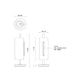 KUZCO LIGHTING INC, HILO TABLE LAMPS, TABLE LAMPS