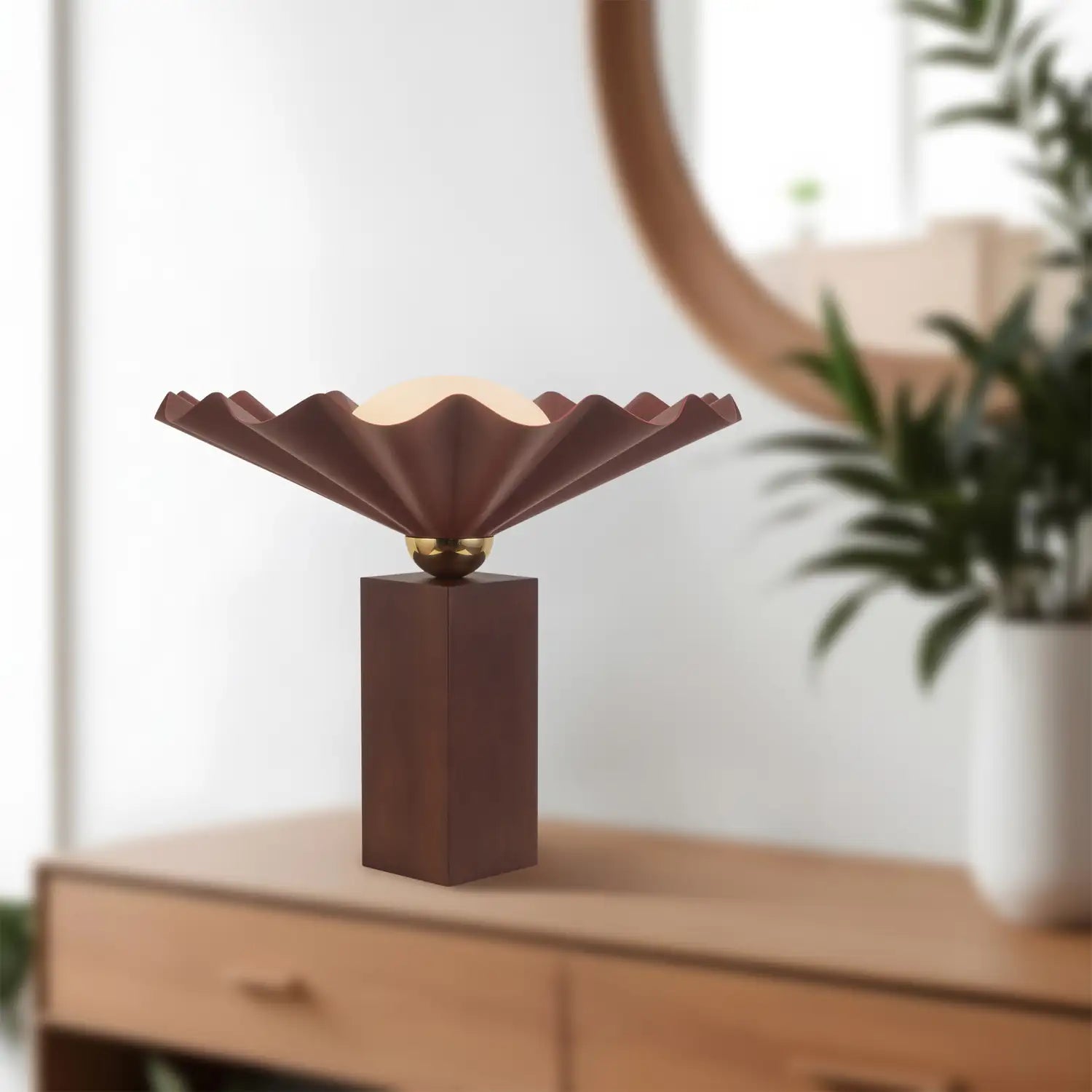 KUZCO LIGHTING INC, FURROW TABLE LAMPS, DESK LAMPS
