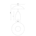ALORA, POPPY TABLE LAMPS, DESK LAMPS