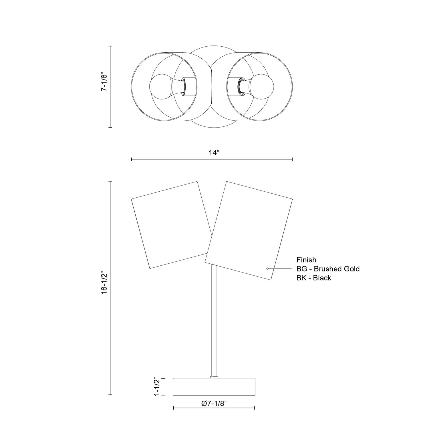 KUZCO LIGHTING INC, KEIKO TABLE LAMPS, DESK LAMPS