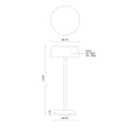 KUZCO LIGHTING INC, TINDRA TABLE LAMPS, TABLE LAMPS