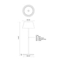 KUZCO LIGHTING INC, DARIO TABLE LAMPS, TABLE LAMPS