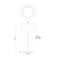 KUZCO LIGHTING INC, BRILLA TABLE LAMPS, TABLE LAMPS