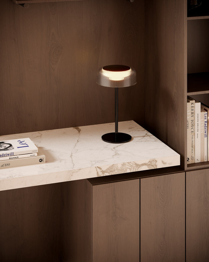 KUZCO LIGHTING INC, BRILLA TABLE LAMPS, TABLE LAMPS