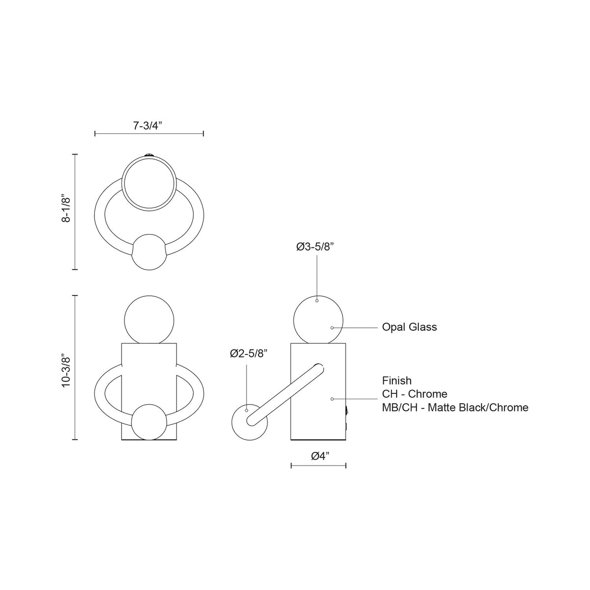 KUZCO LIGHTING INC, SEPTUM TABLE LAMPS, TABLE LAMPS