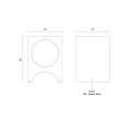 KUZCO LIGHTING INC, LUNAR TABLE LAMPS, DESK LAMPS