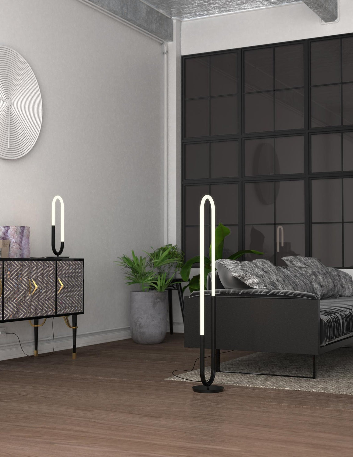 KUZCO LIGHTING INC, HURON TABLE LAMPS, DESK LAMPS
