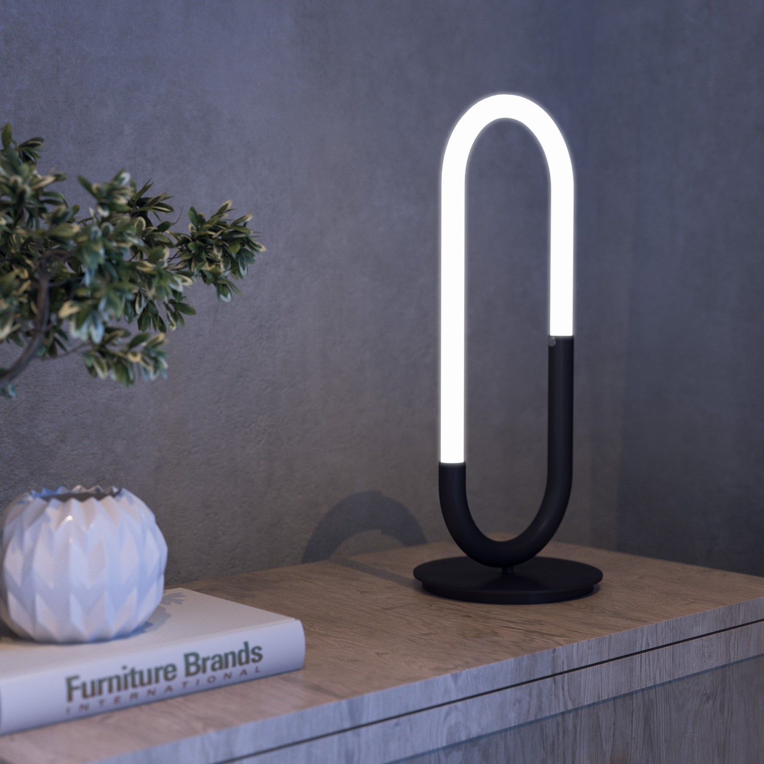 KUZCO LIGHTING INC, HURON TABLE LAMPS, DESK LAMPS