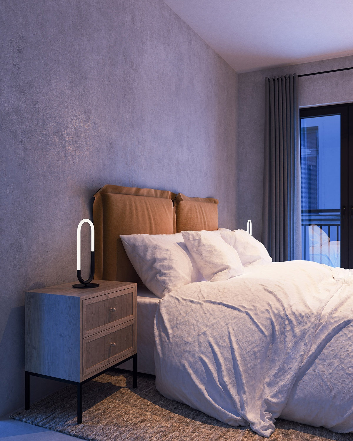 KUZCO LIGHTING INC, HURON TABLE LAMPS, DESK LAMPS