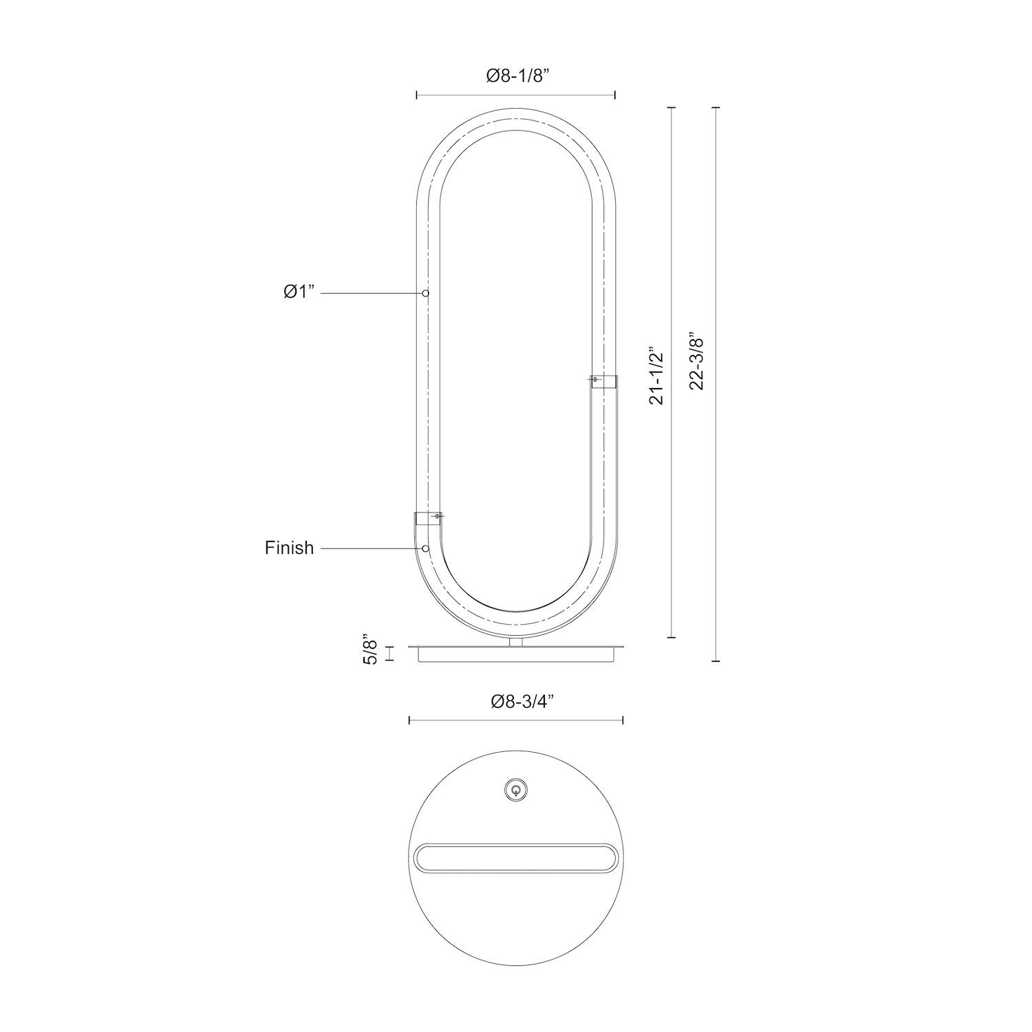KUZCO LIGHTING INC TL95121-CH f470a613-83b1-41b5-b2c8-e3c1da2a772e