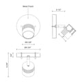 KUZCO LIGHTING INC LYRA TRACK LIGHTS - DO NOT SHOW ON WEBSITE