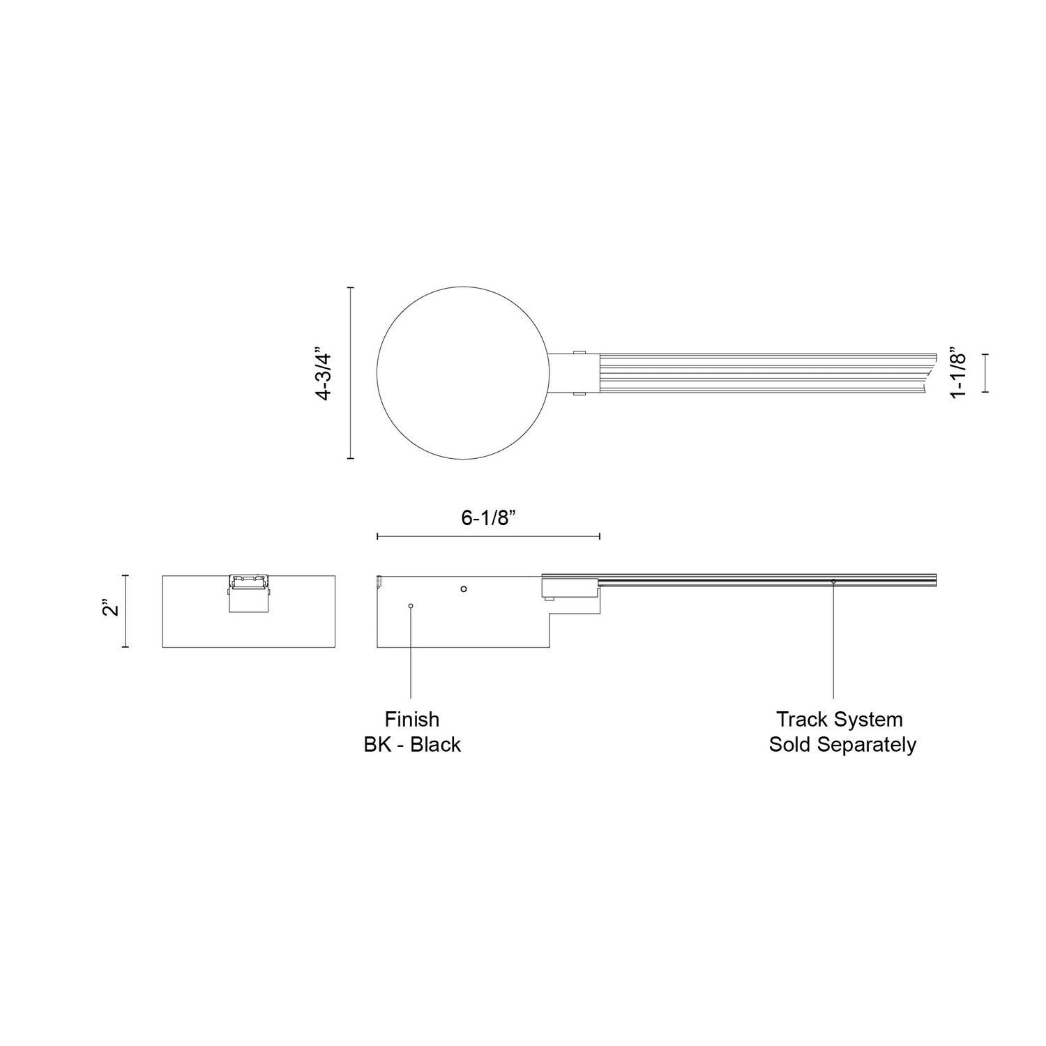 KUZCO LIGHTING INC TRILO TRACK TRILO TRACK CANOPY AND DRIVER COVER - DO NOT SHOW ON WEBSITE