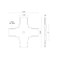 KUZCO LIGHTING INC TRILO TRACK TRILO TRACK CONNECTOR - DO NOT SHOW ON WEBSITE