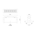 KUZCO LIGHTING INC HOLO TRILO TRACK LIGHT BAR - DO NOT SHOW ON WEBSITE