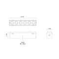 KUZCO LIGHTING INC HOLO SHIFT TRILO TRACK DIRECTIONAL LIGHT - DO NOT SHOW ON WEBSITE