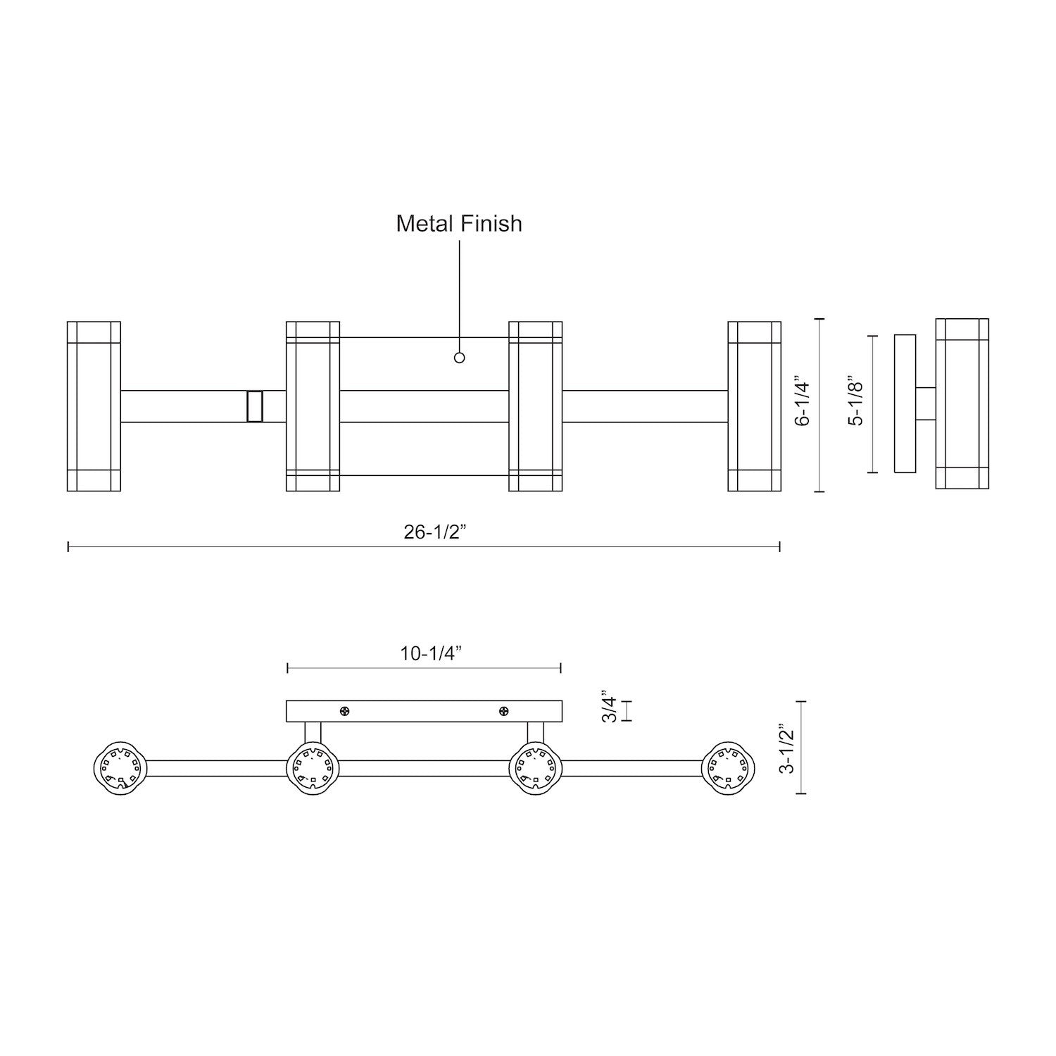 KUZCO LIGHTING INC, BRAZEN VANITY LIGHTS, VANITY LIGHT