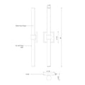 KUZCO LIGHTING INC, RONA VANITY LIGHTS, VANITY LIGHT
