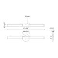 KUZCO LIGHTING INC, AKARI VANITY LIGHTS, VANITY LIGHT
