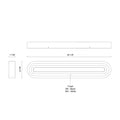 KUZCO LIGHTING INC, ARCO VANITY LIGHTS, VANITY LIGHT