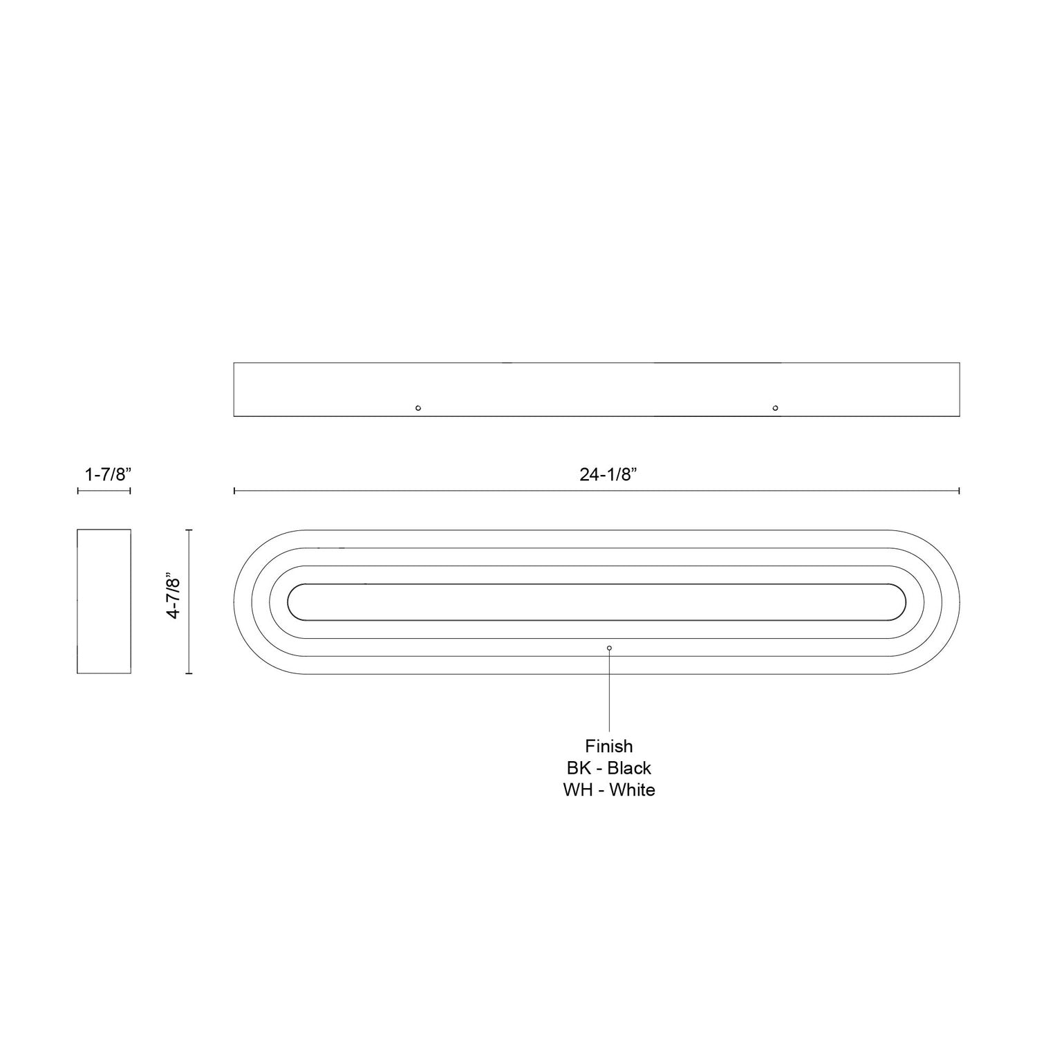 KUZCO LIGHTING INC, ARCO VANITY LIGHTS, VANITY LIGHT