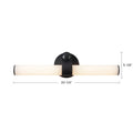 KUZCO LIGHTING INC, LEDGER VANITY LIGHTS, VANITY LIGHT