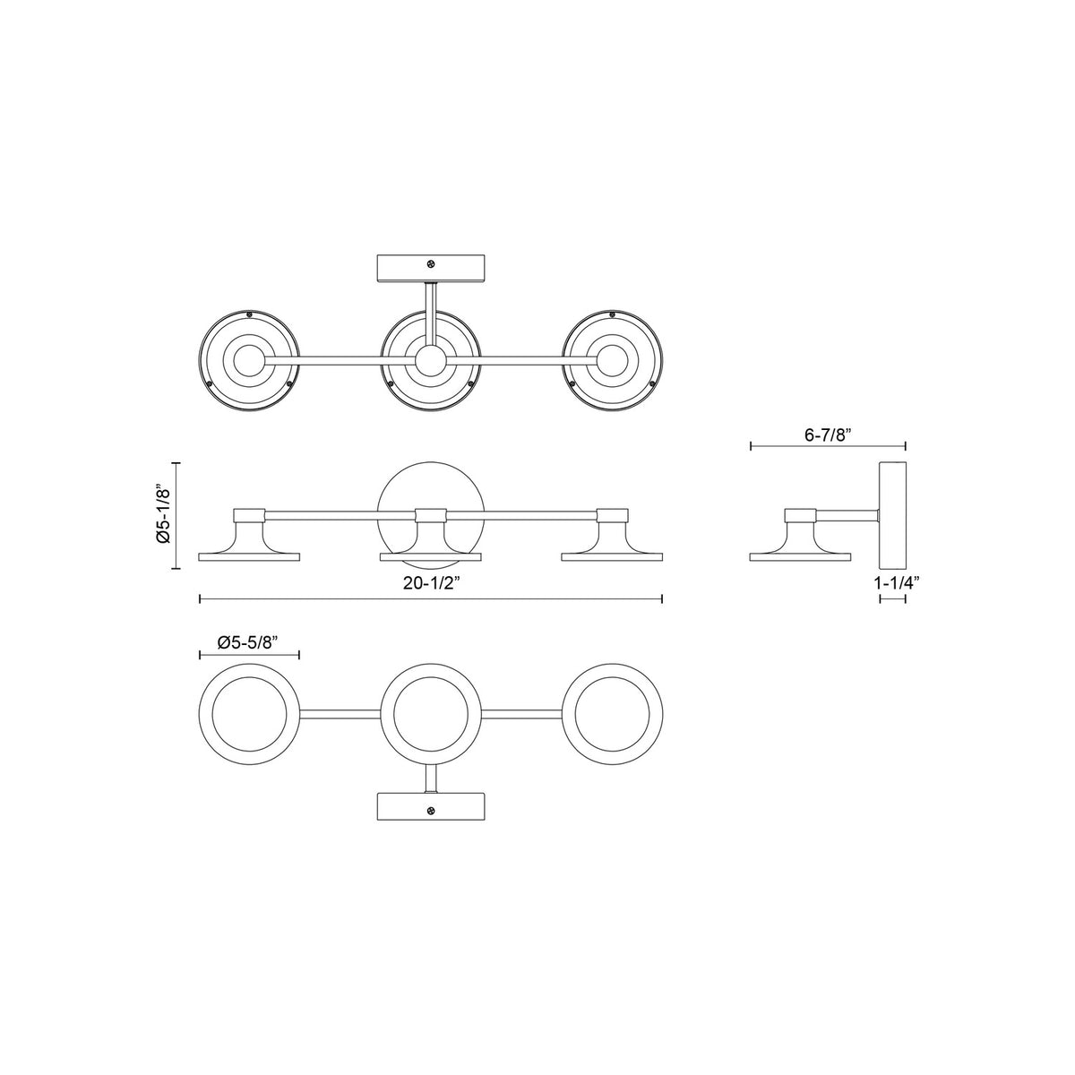 ALORA, ISSA VANITY LIGHTS, VANITY LIGHT
