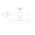 KUZCO LIGHTING INC, LATITUDE VANITY LIGHTS, VANITY LIGHT