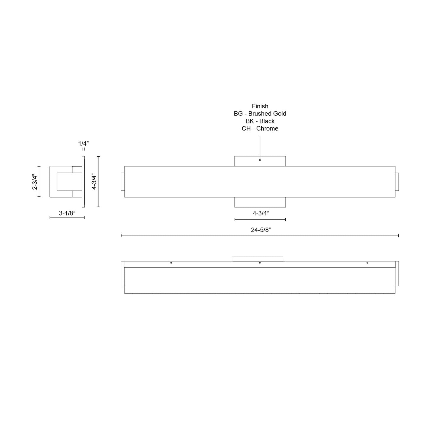 KUZCO LIGHTING INC VL47225-BG d1a31c6b-8222-43a6-9d7d-76589577367a