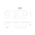 KUZCO LIGHTING INC, PLUTO VANITY LIGHTS, VANITY LIGHT