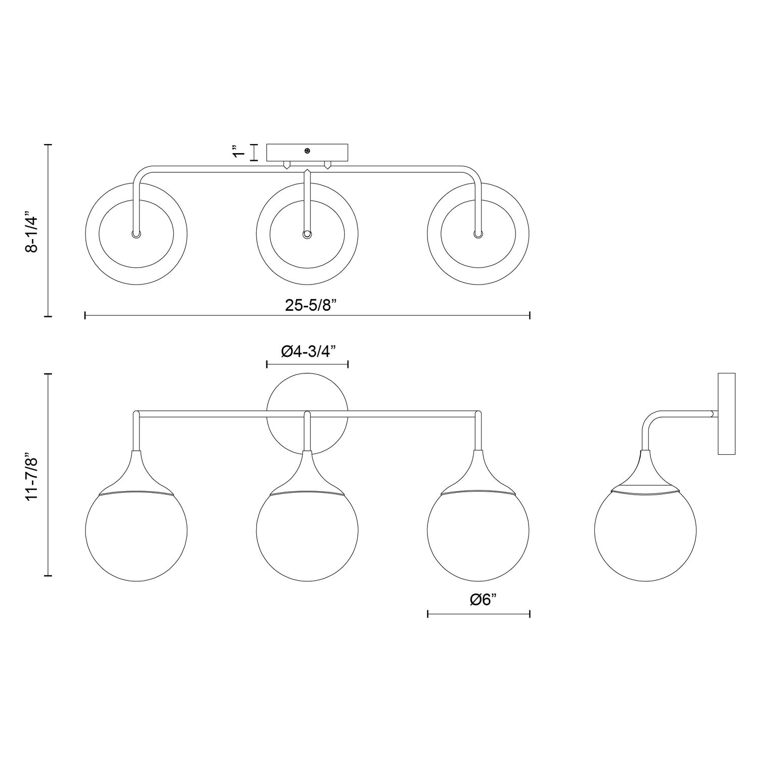ALORA, NOUVEAU VANITY LIGHTS, VANITY LIGHT