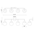 ALORA, NOUVEAU VANITY LIGHTS, VANITY LIGHT