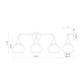 ALORA, HAZEL VANITY LIGHTS, VANITY LIGHT