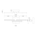 KUZCO LIGHTING INC, ANELLO MINOR VANITY LIGHTS, VANITY LIGHT