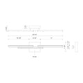 KUZCO LIGHTING INC, ANELLO MINOR VANITY LIGHTS, VANITY LIGHT