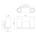 KUZCO LIGHTING INC, BIRCH VANITY LIGHTS, VANITY LIGHT